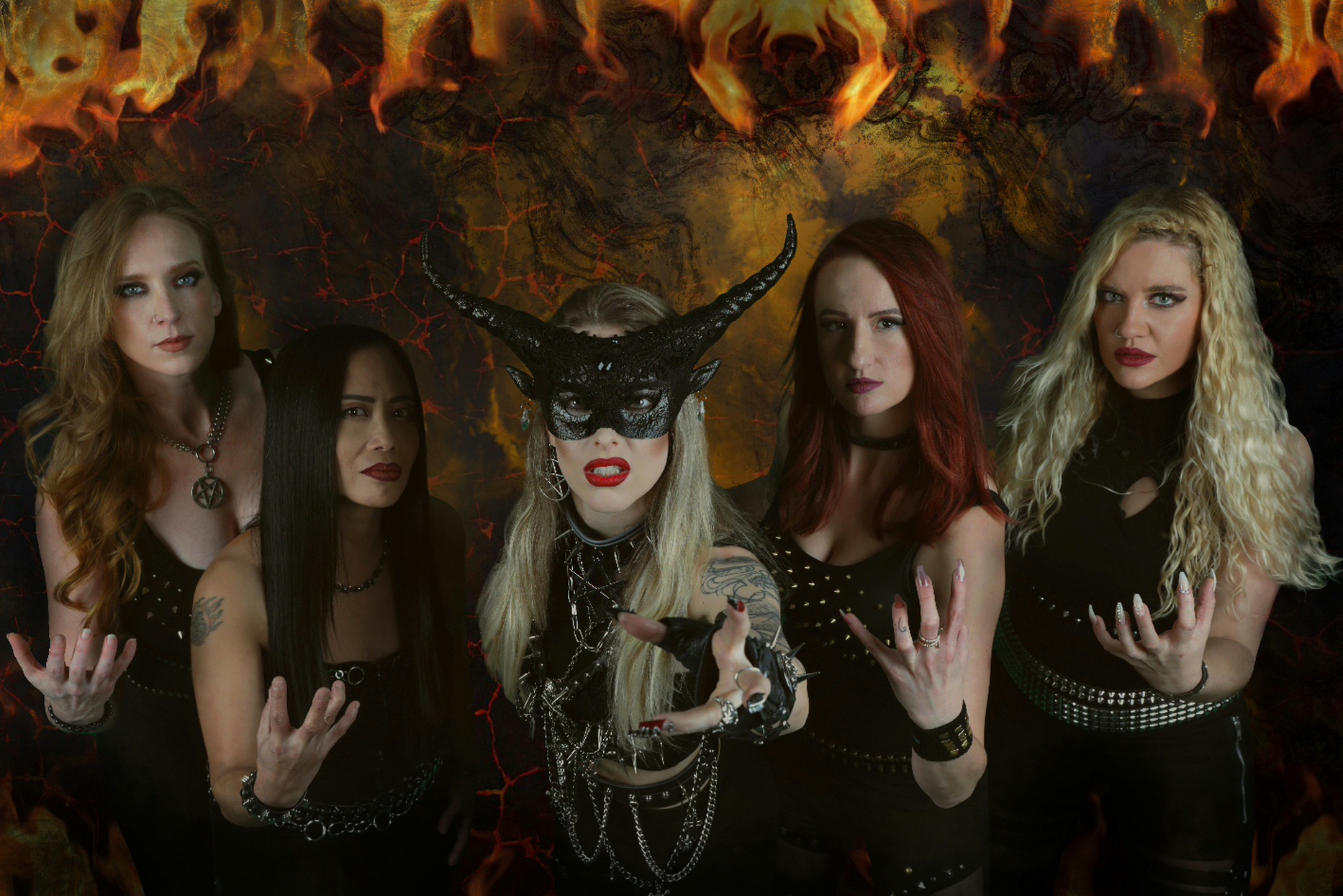 Burning Witches band photo