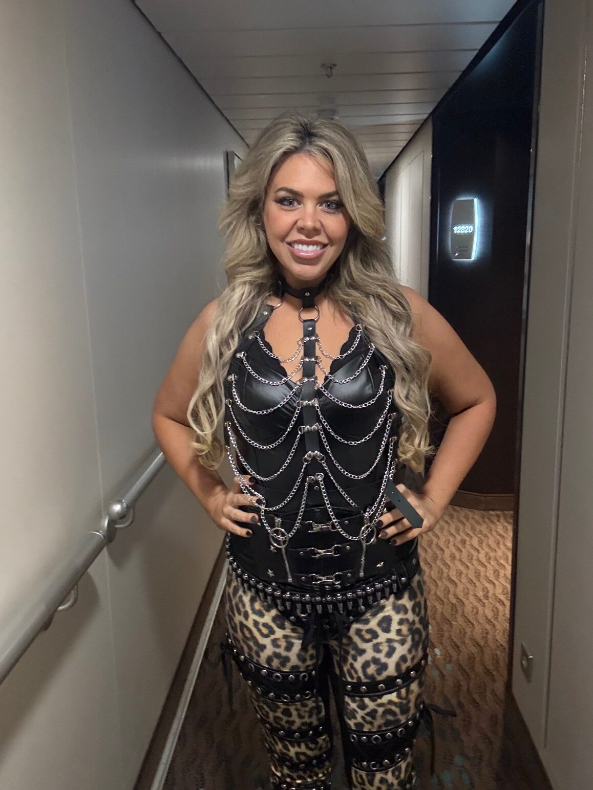 Destiny rocking glam vibes