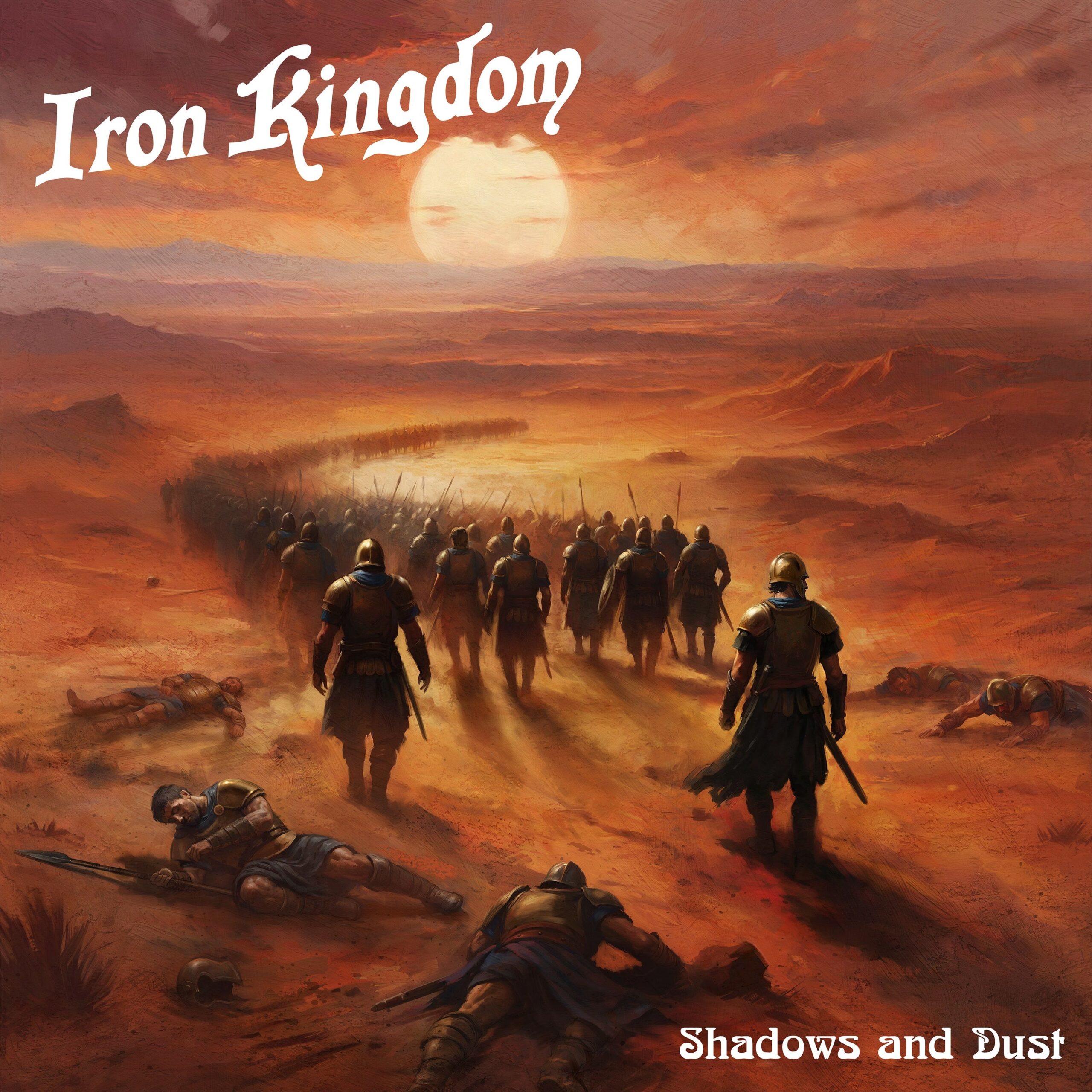 Iron Kingdom - Shadows and Dust album cover