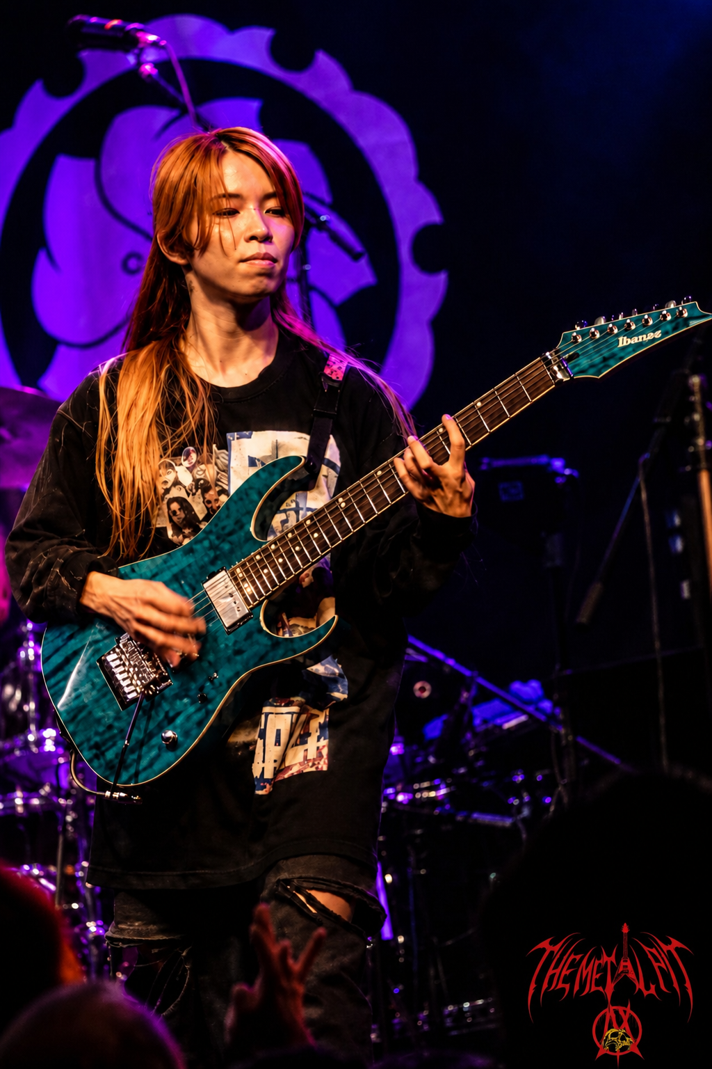 Nemophila drummer Tamu Murata live in Toronto