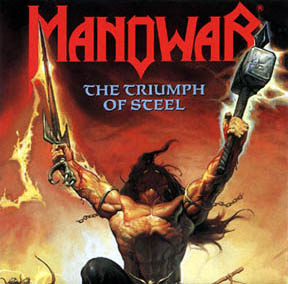 Manowar The Triumph of Steel album cover