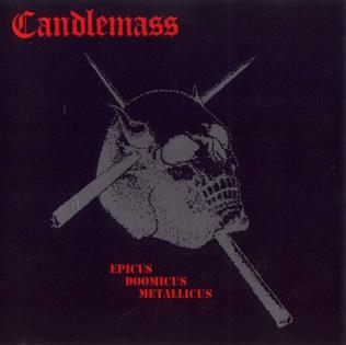 Candlemass Epicus Doomicus Metallicus album cover