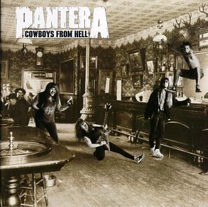 Pantera Cowboys from Hell album cover