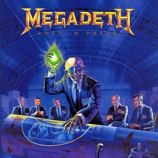 Megadeth Rust in Peace album cover