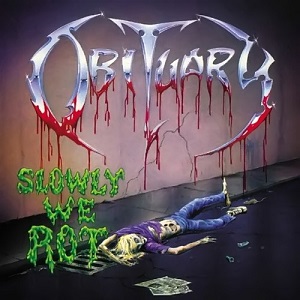 Obituary Slowly We Rot album cover