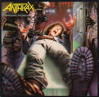 Anthrax Spreading the Disease album cover