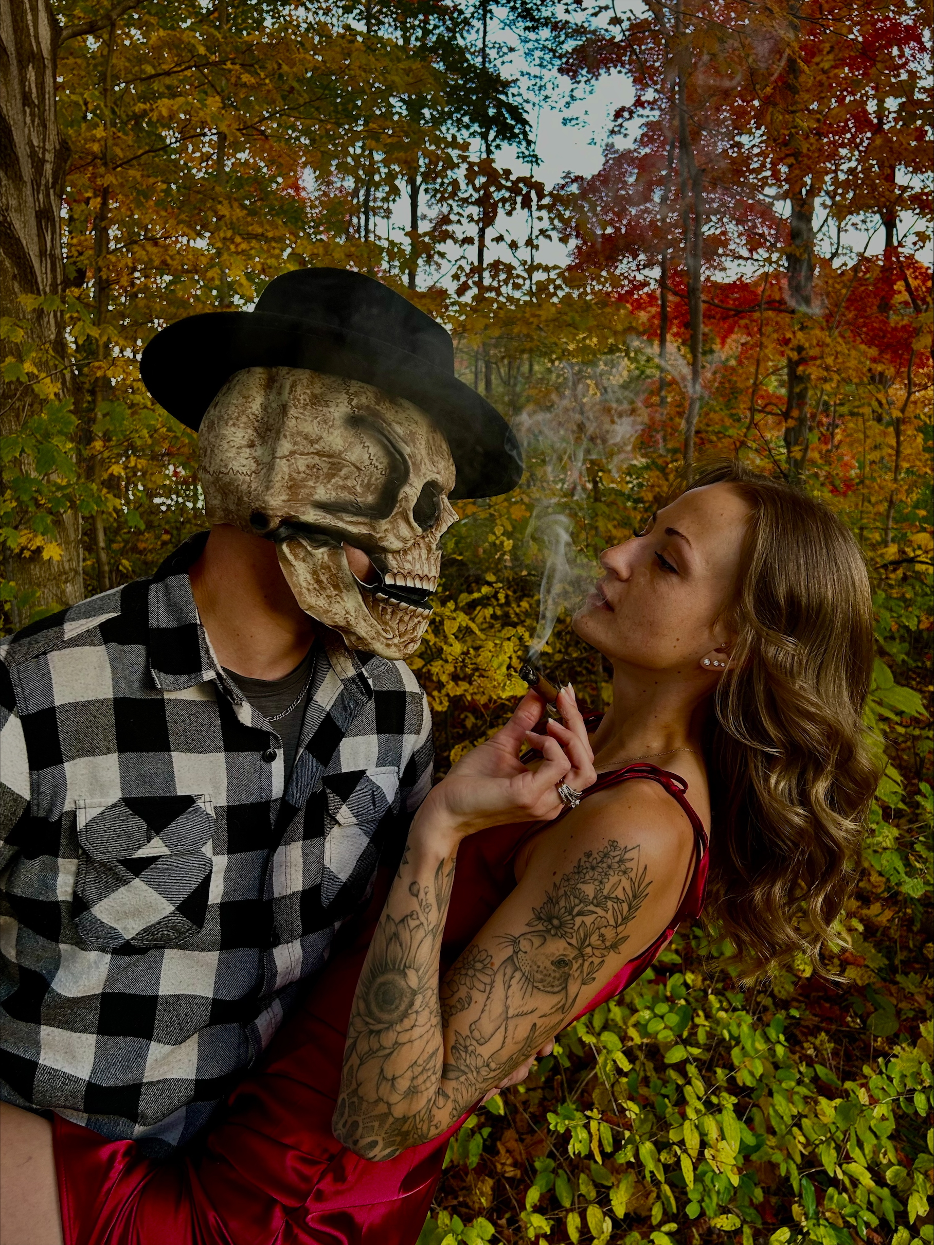 Kat Lawson, Canadian model and metal fan